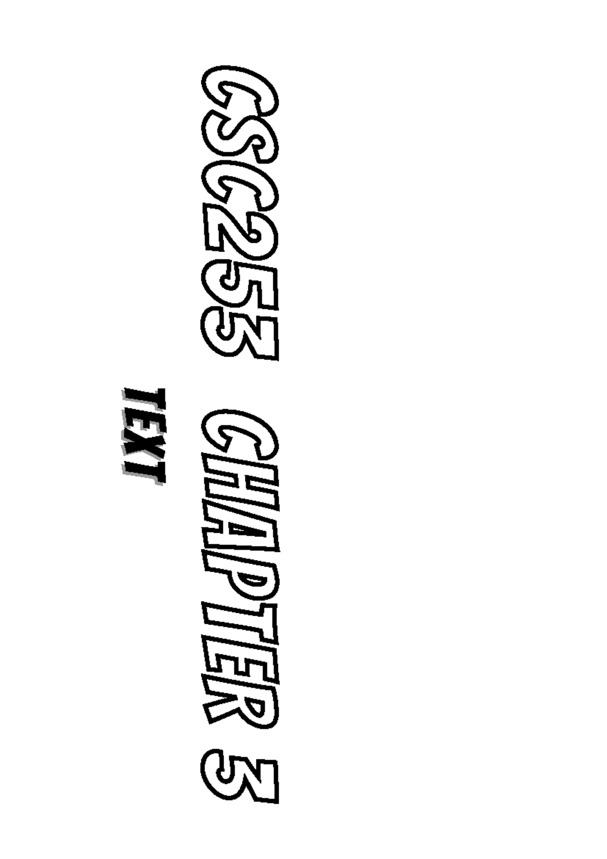 CSC253 CHAPTER THREE - Diploma in Computer Science - UiTM - Studocu