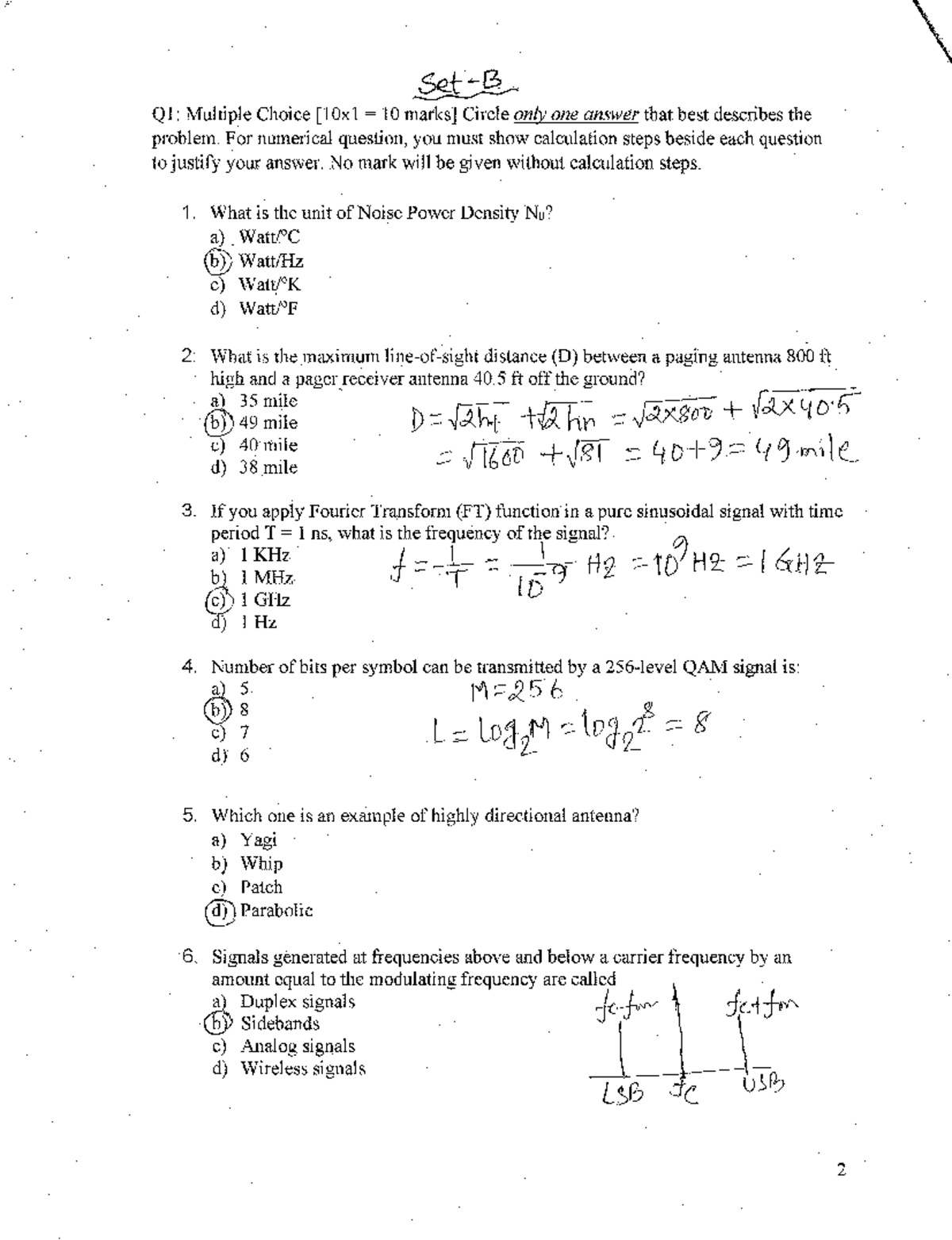 CNET304 Test-1 Solution Set B 0111102022 - CNET304 - Studocu