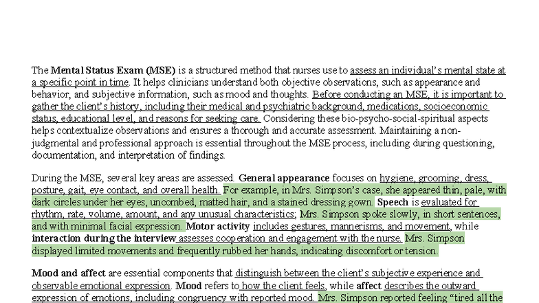 MSE Assessment Techniques: Seminar #2 Prep Guide - Studocu