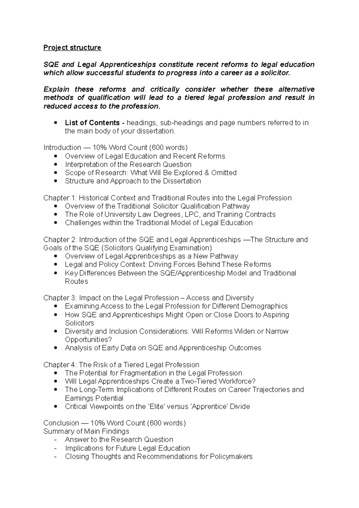 Reforms in Legal Education: SQE & Apprenticeships Impact Analysis - Studocu