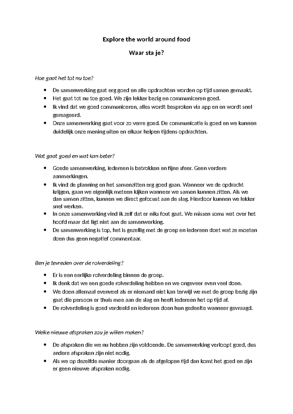 Waar sta je? Tussenevaluatie van de Samenwerking en Rolverdeling ...