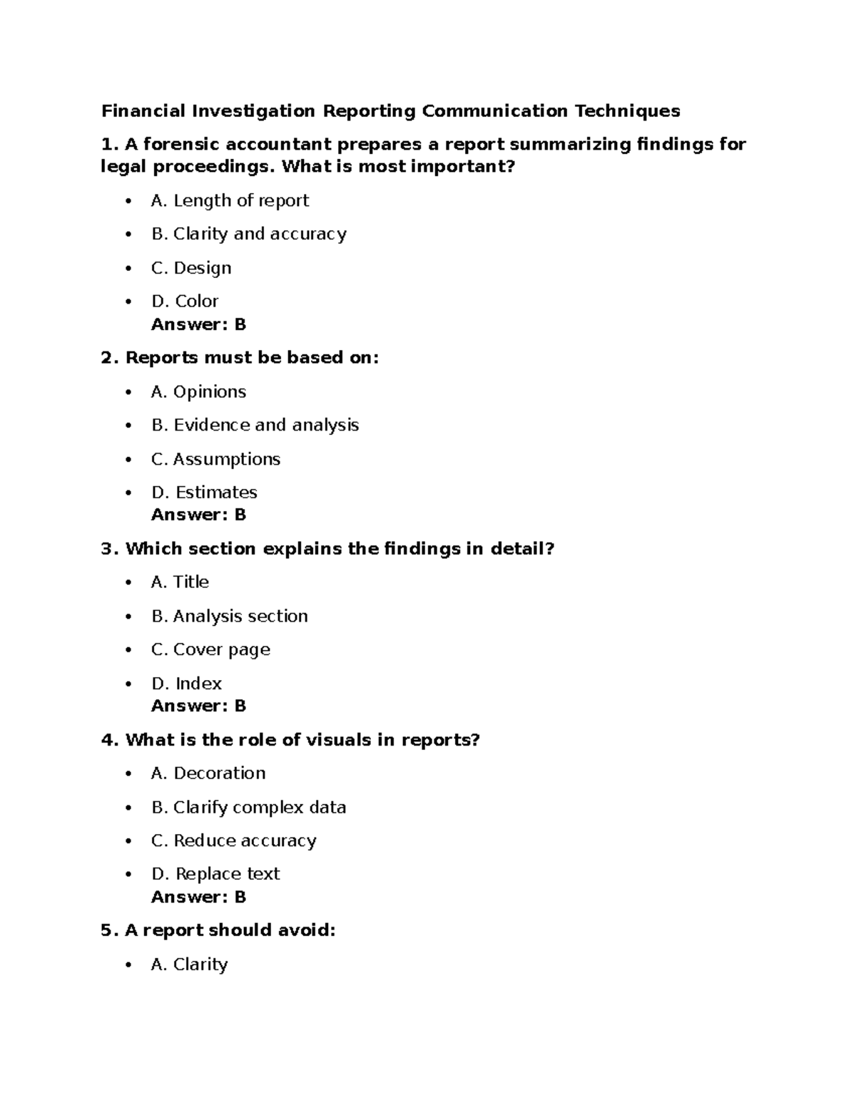 Financial Investigation Reporting Techniques: Key Insights & Best ...