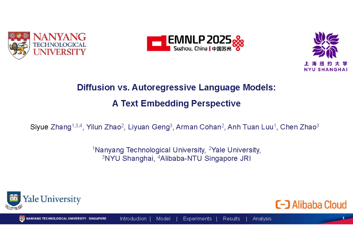 Diffusion vs. Autoregressive Language Models: A Text Embedding Study ...