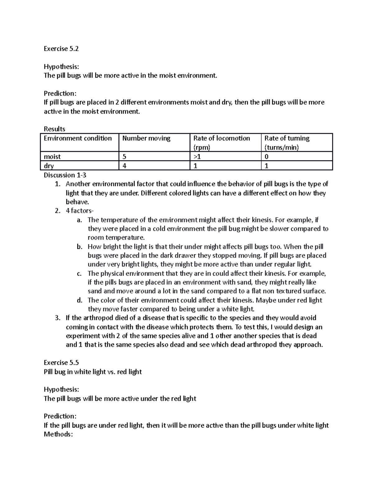 Labweek 7 - Week 7 lab assignment - Exercise 5. Hypothesis: The pill ...