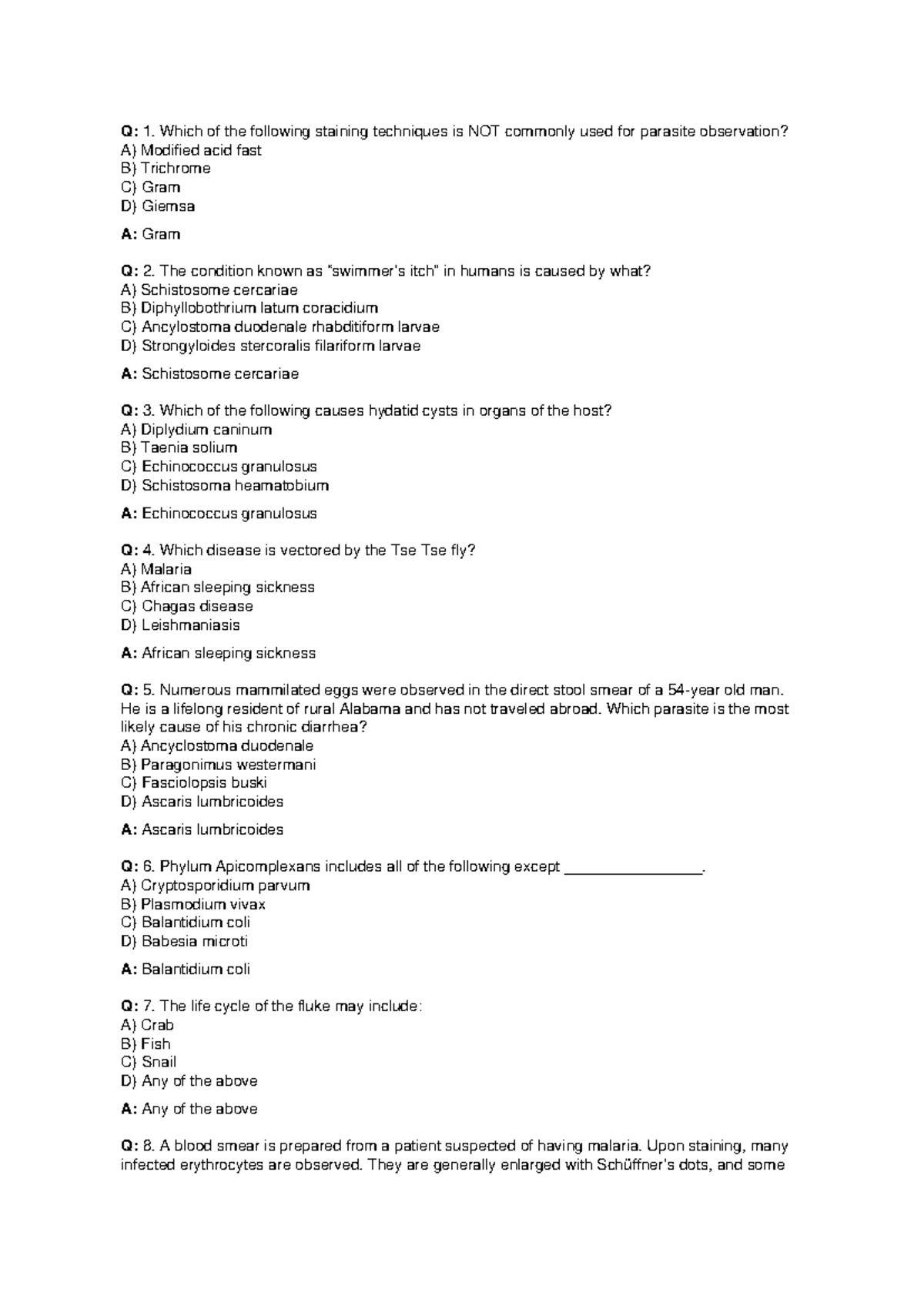 Microbiology Exam Review Questions & Answers (Course Code: 101) - Studocu