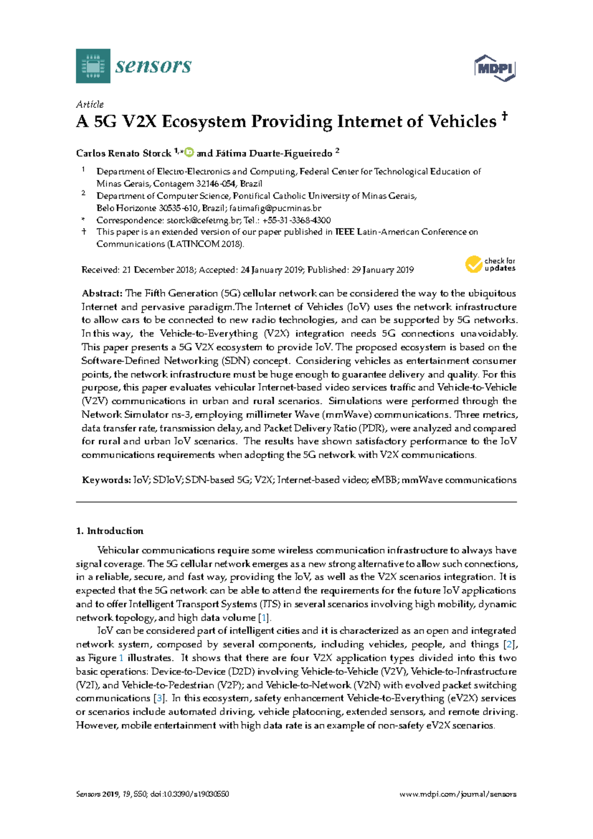 5G V2X Ecosystem: Enhancing Internet of Vehicles Connectivity - Studocu