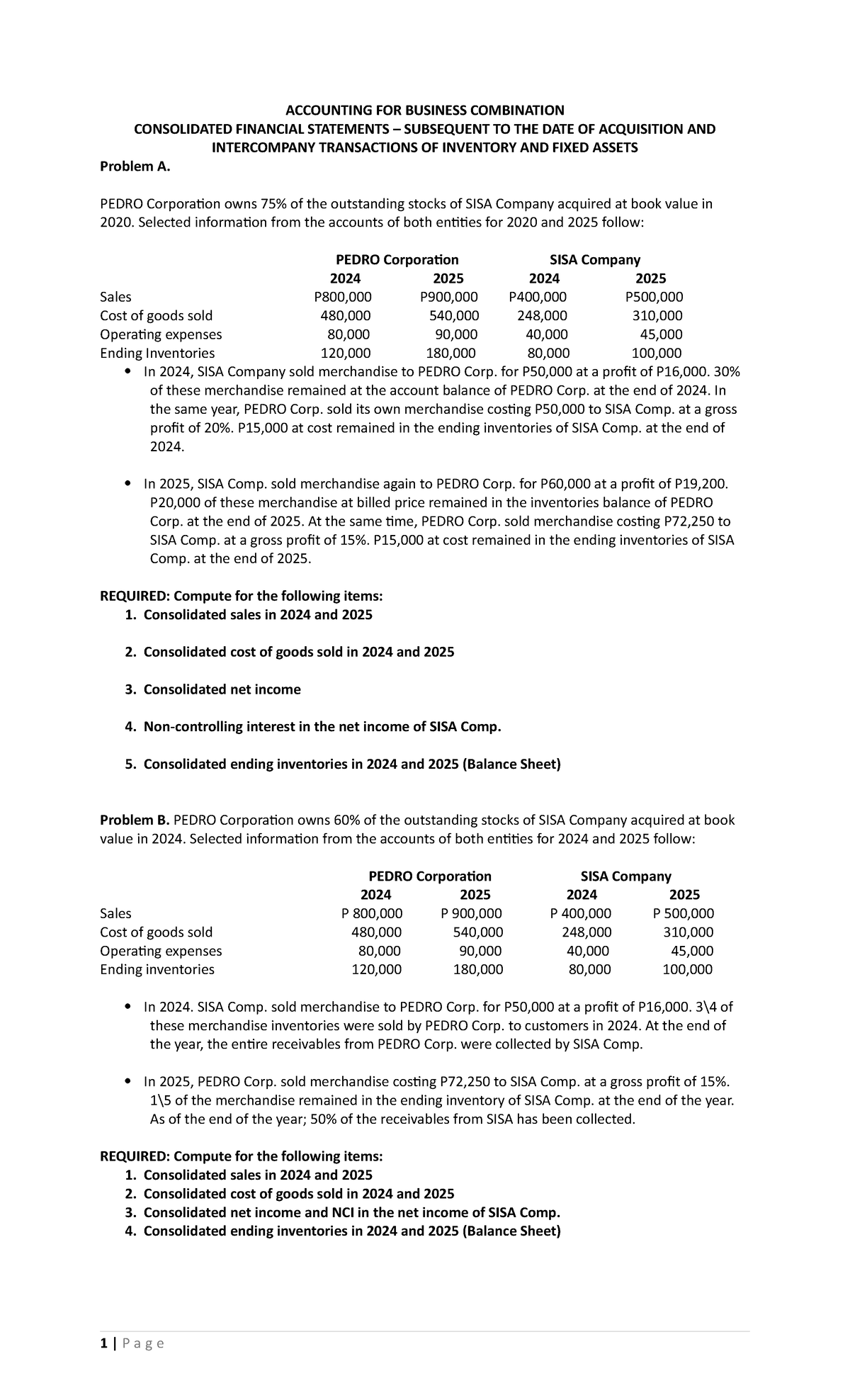 Consofs 2023- Interco - Consolidated Financial Statement - ACCOUNTING ...