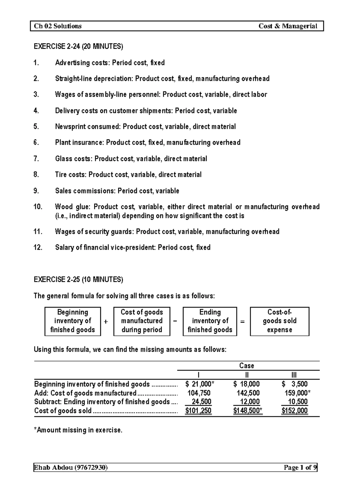 Multiple Choice Questions & Calculations for ACCT 101 Final Exam - Studocu