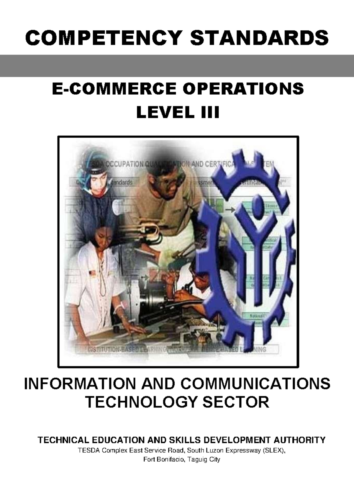 CS E-Commerce Level III: Competency Standards for Operations - Studocu