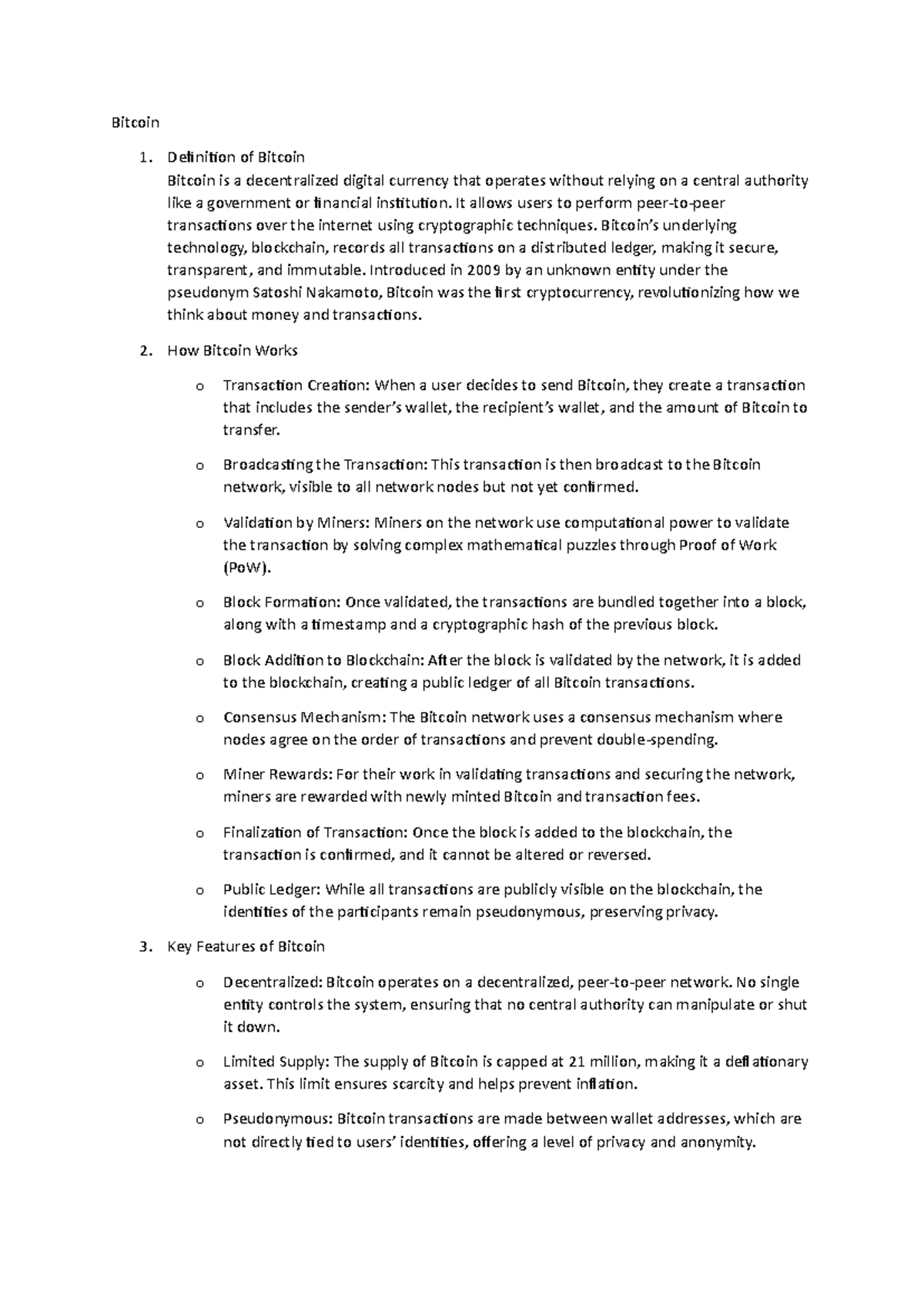 Bitcoin Transactions: Understanding Double Spending Attacks in Bc 2 ...