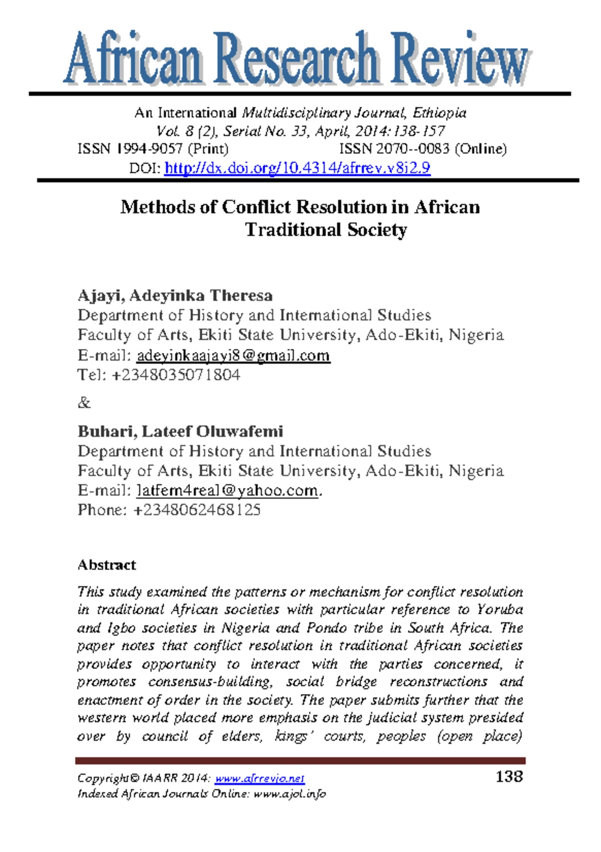 Alternative Dispute Resolution (ADR) Study Notes: Key Concepts ...