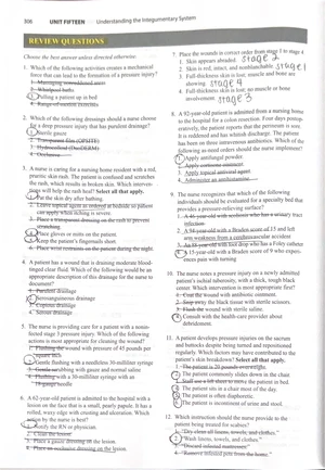 Ch 53 Study Guide: Understanding the Integumentary System - Studocu