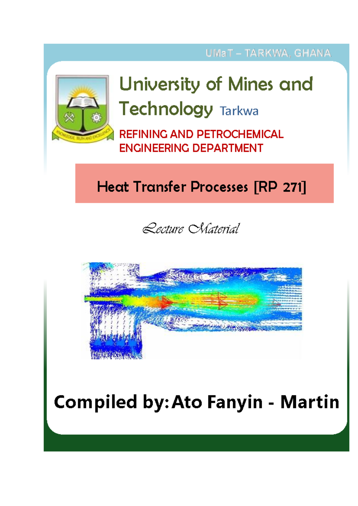 Heat Transfer Processes Final Material Review - 2023 Edition - Studocu