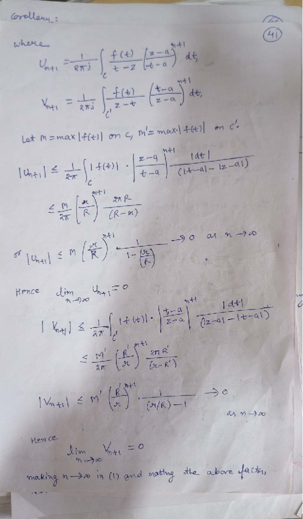 Advanced Complex Analysis: Problem Set and Solutions (MATH 401) - Studocu