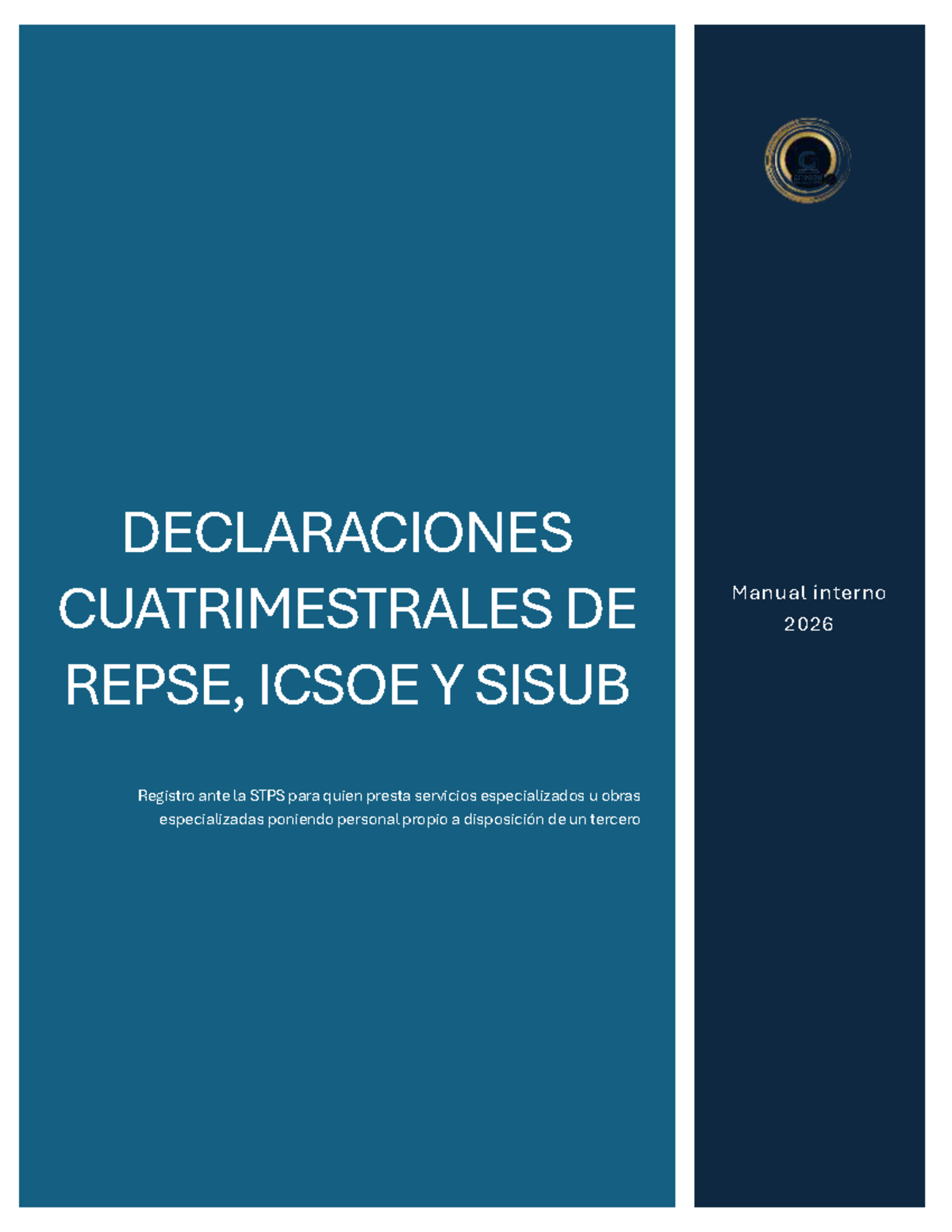 Guía de Declaraciones Cuatrimestrales REPSE, ICSOE y SISUB 2026 - Studocu