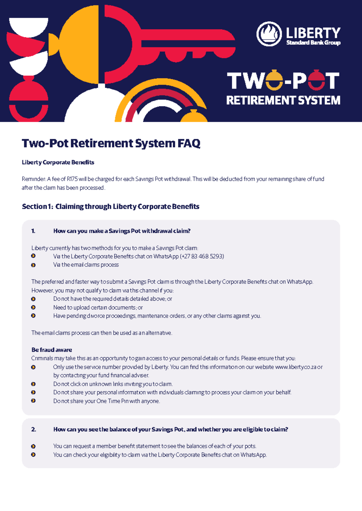 Two-Pot Retirement System: Your Essential FAQ Guide - Studocu