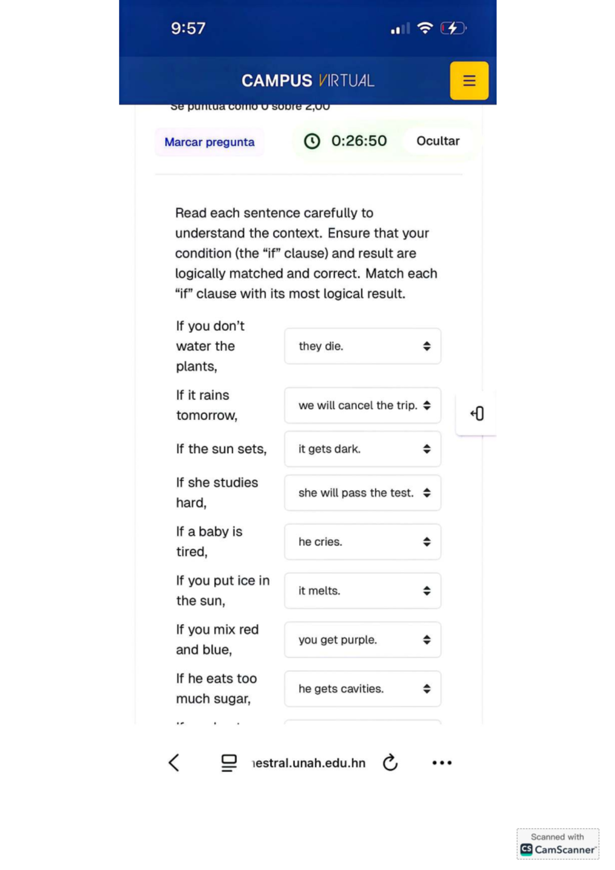 CAMPUS VIRTUAL Assignment 14: Conditional Sentences Practice - Studocu