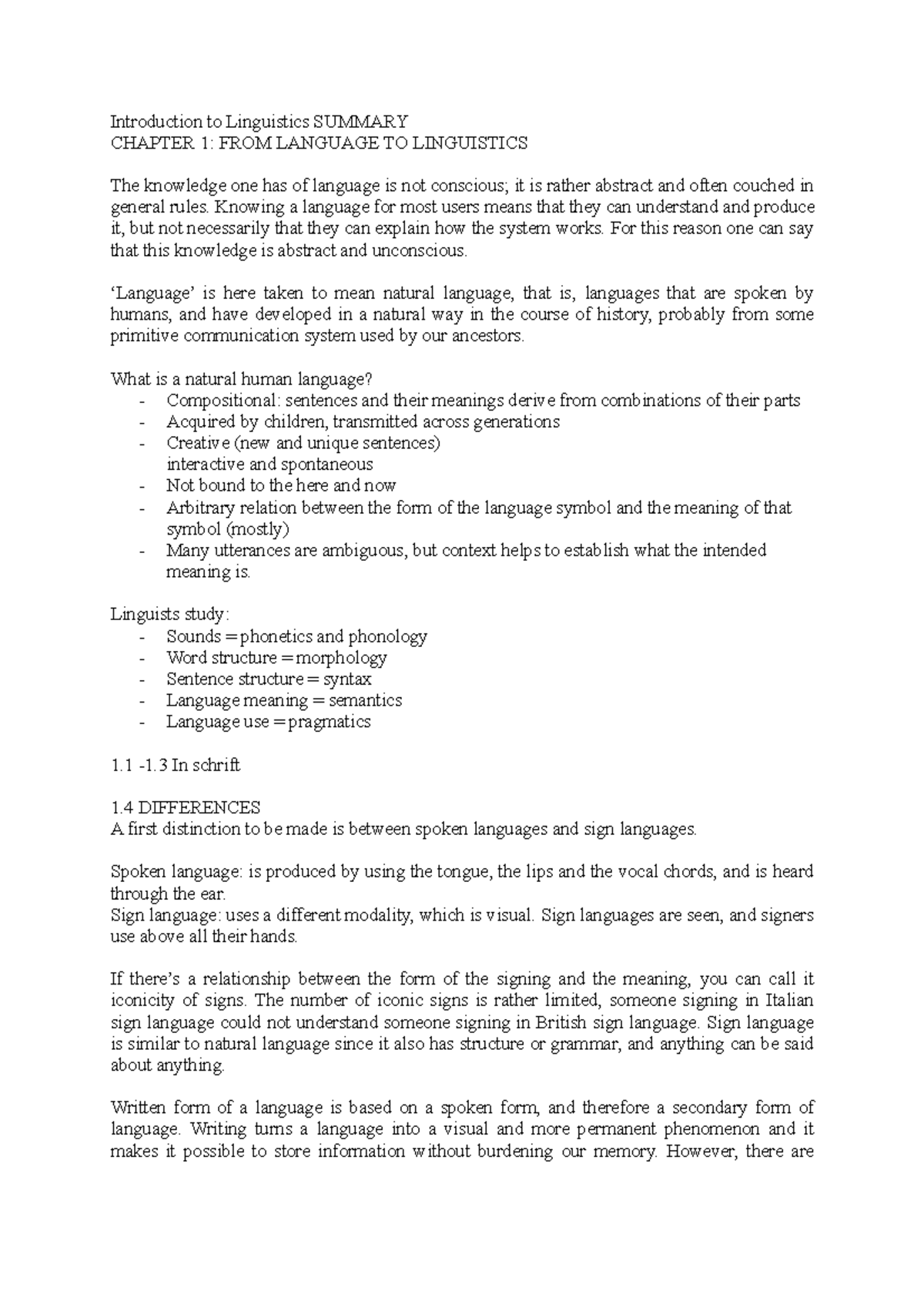 Introduction to Linguistics: Key Concepts & Language Acquisition ...