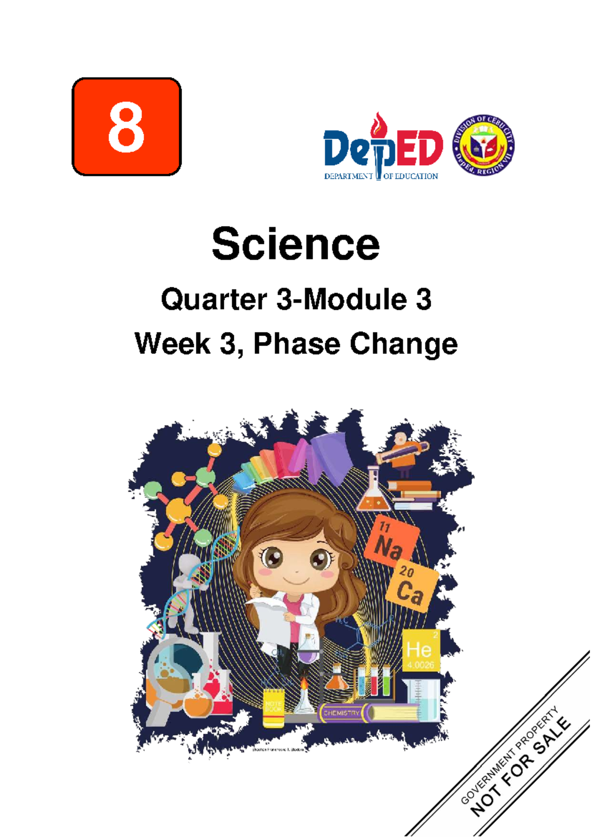 M3 Q3 Science 8 - Phase Change Module and Activities - Studocu