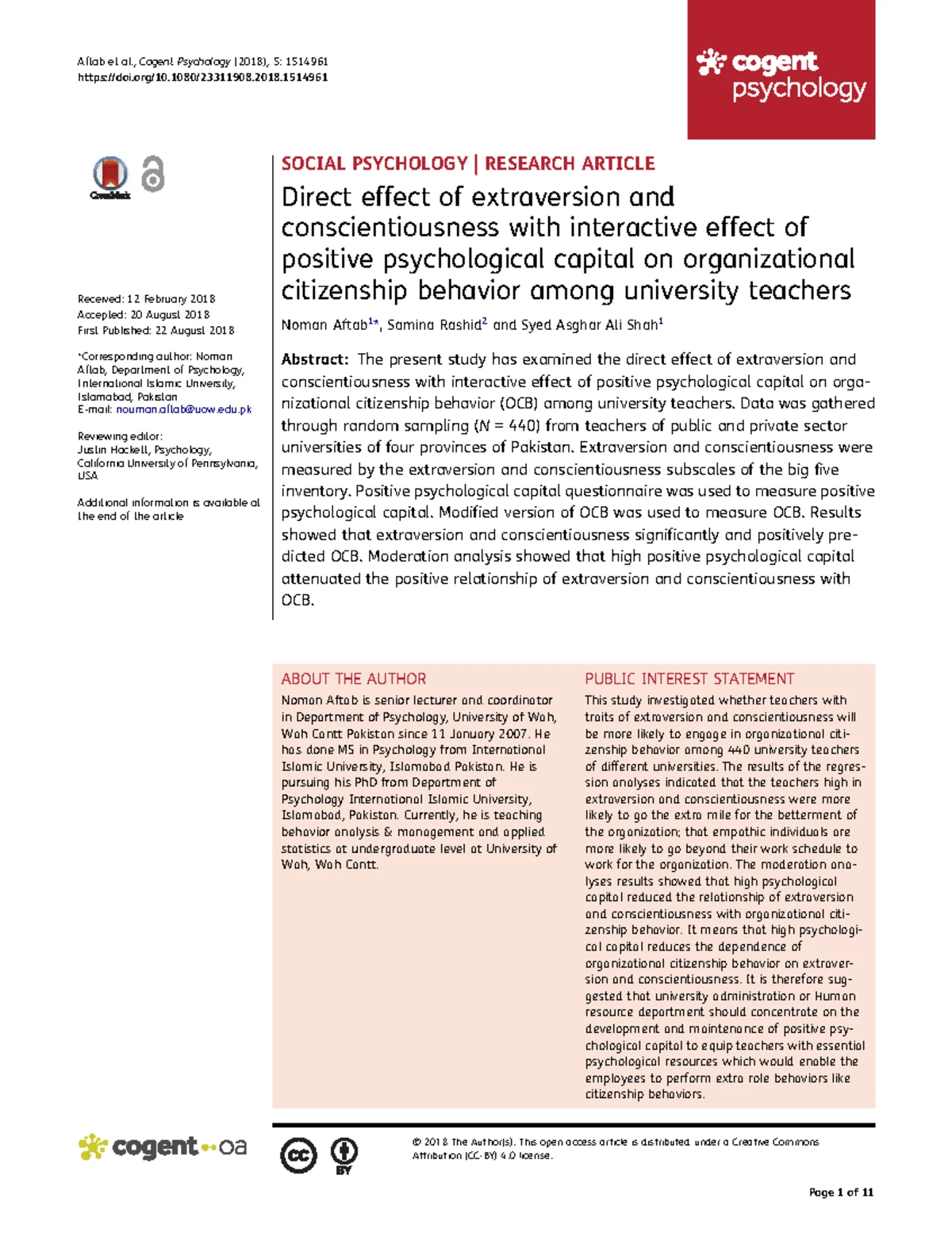 Stroop Effect: J. R. Stroop's 1935 Study on Interference in Verbal ...