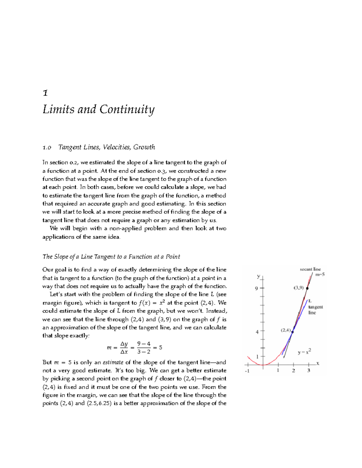 Limits and Continuity: Analysis of Tangent Lines and Instantaneous ...