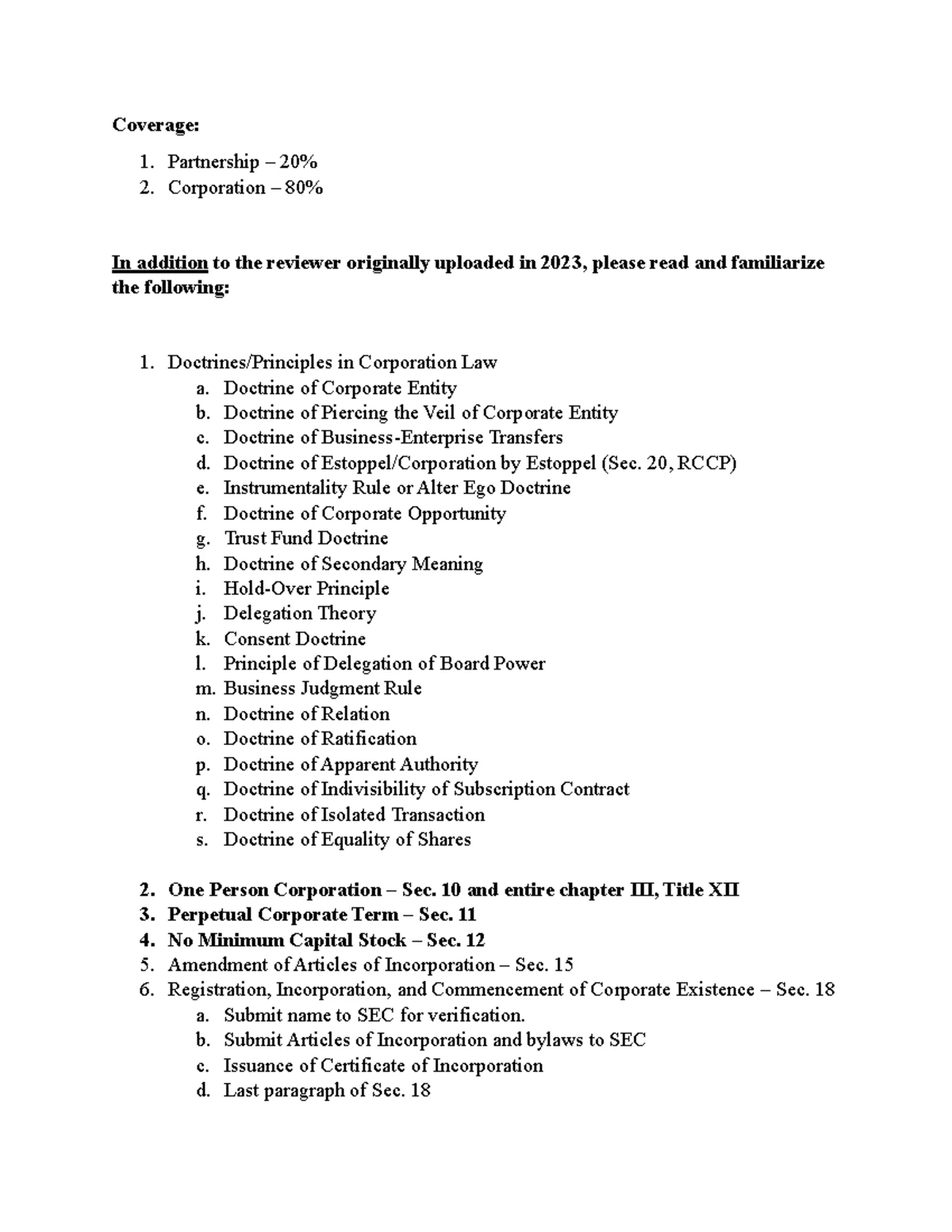 Partnership Formation and Capital Adjustments (ReSA) - Studocu