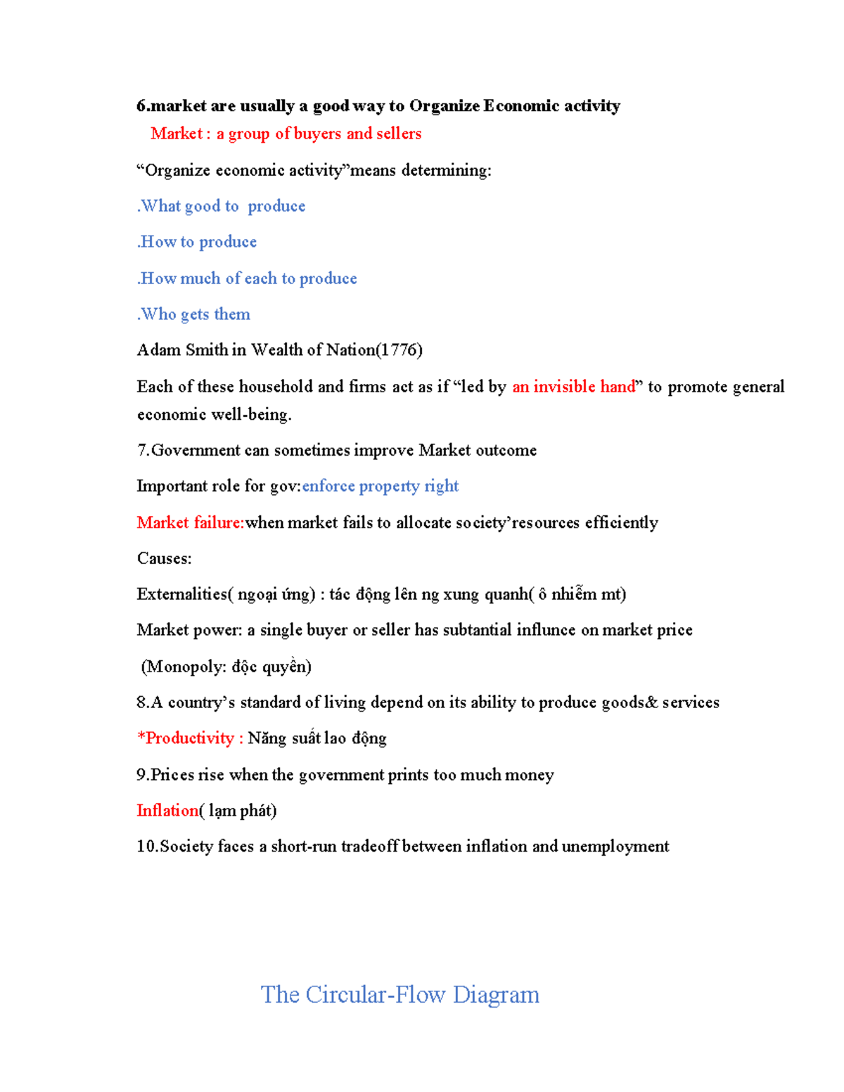 Eco111 - ádsadda - 6 are usually a good way to Organize Economic ...