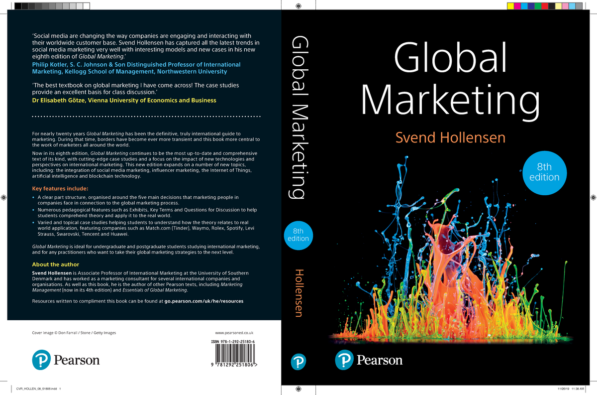 Global Marketing (8th Edition) by Svend Hollensen - Teaser Pack Insights -  Studocu