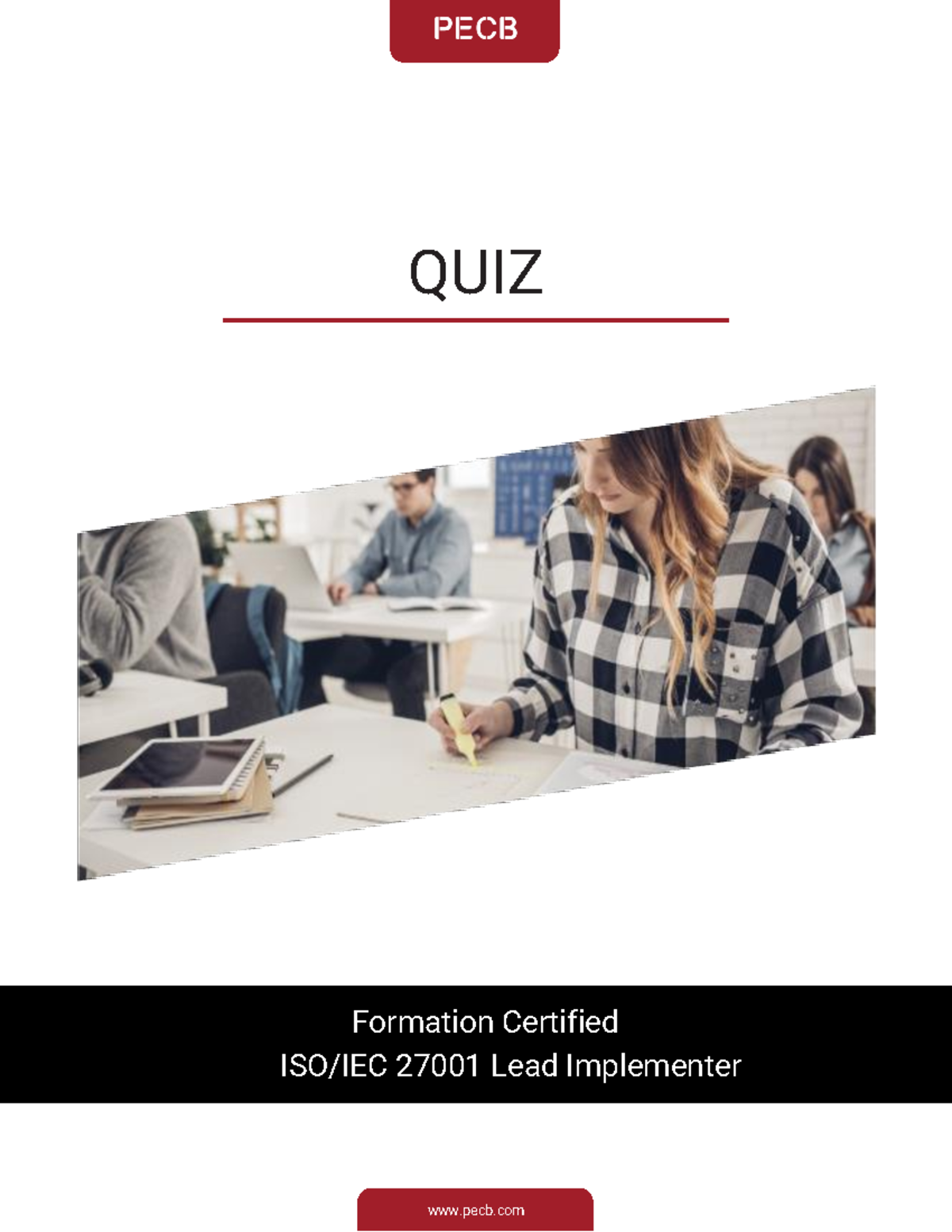 QUIZ - ISO 27001 Formation Certifiée: Examen et Révisions - Studocu