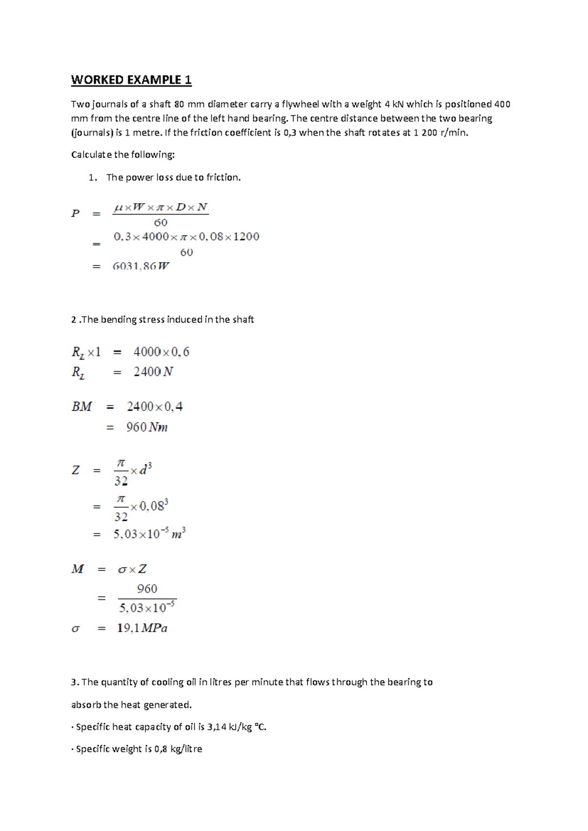 Worked Exercises - tutorial work - WORKED EXAMPLE 1 Two journals of a ...