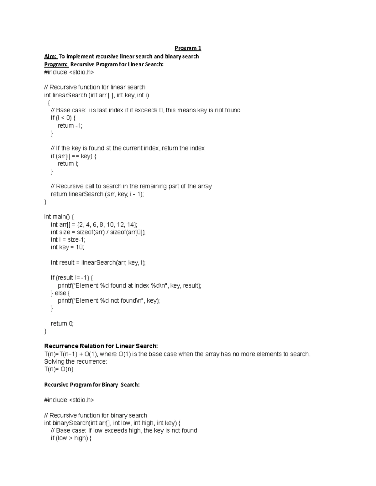 Binomial Heap Notes - Binomial Heap Operations MAKE-HEAP() creates and ...