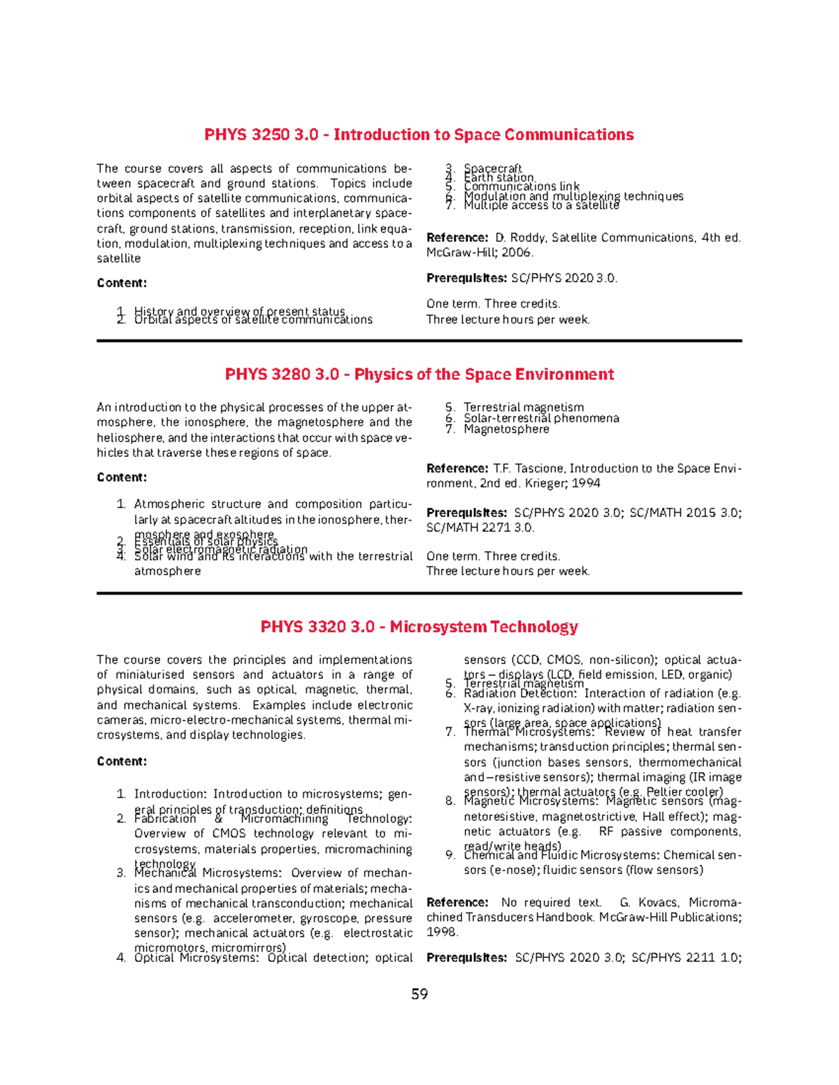 PHYS 3250 3.0 Space Communications Overview and Key Concepts - Studocu