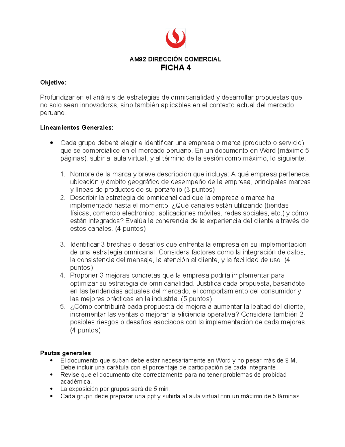 AM92 Dircom Ficha 4: Estrategias de Omnicanalidad en el Mercado Peruano ...