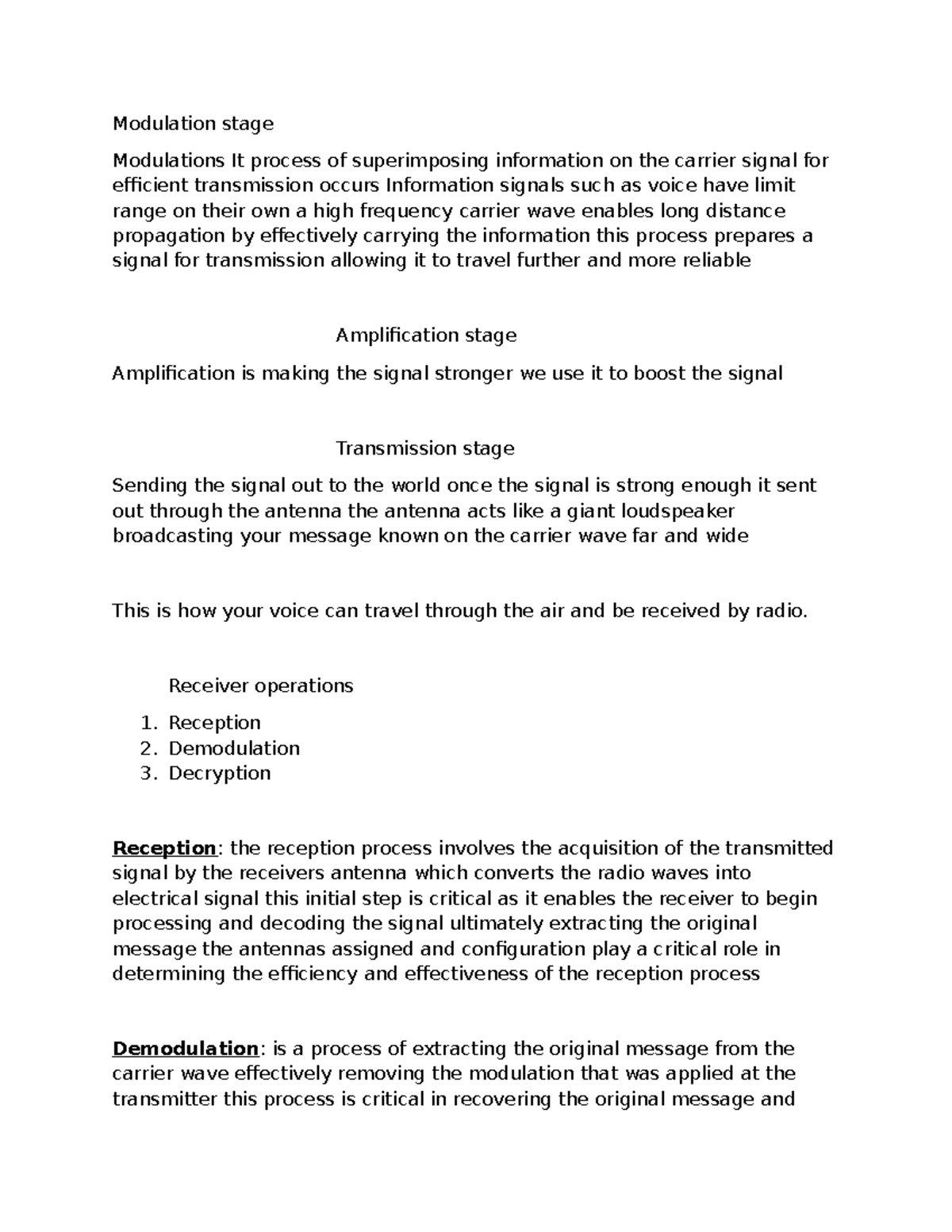 COMSEC Practices and Communication Security Overview (EE765123) - Studocu