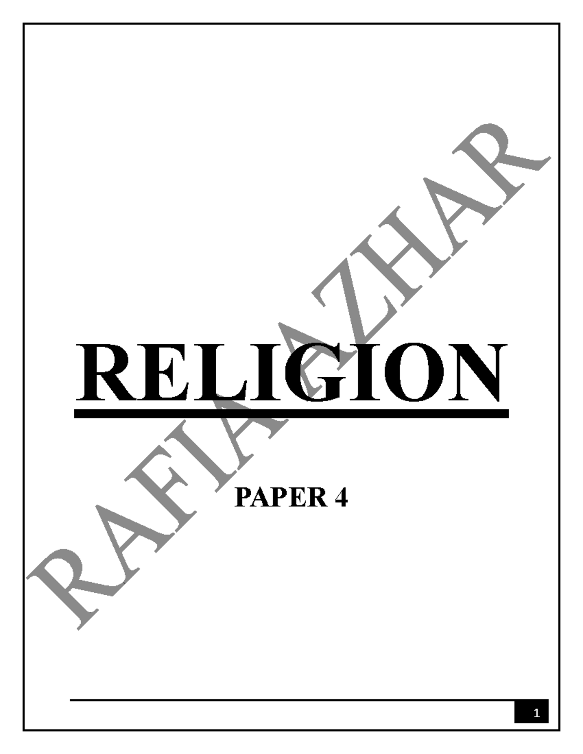 Religion Paper 4: Definitions, Perspectives, and Sociological Theories ...