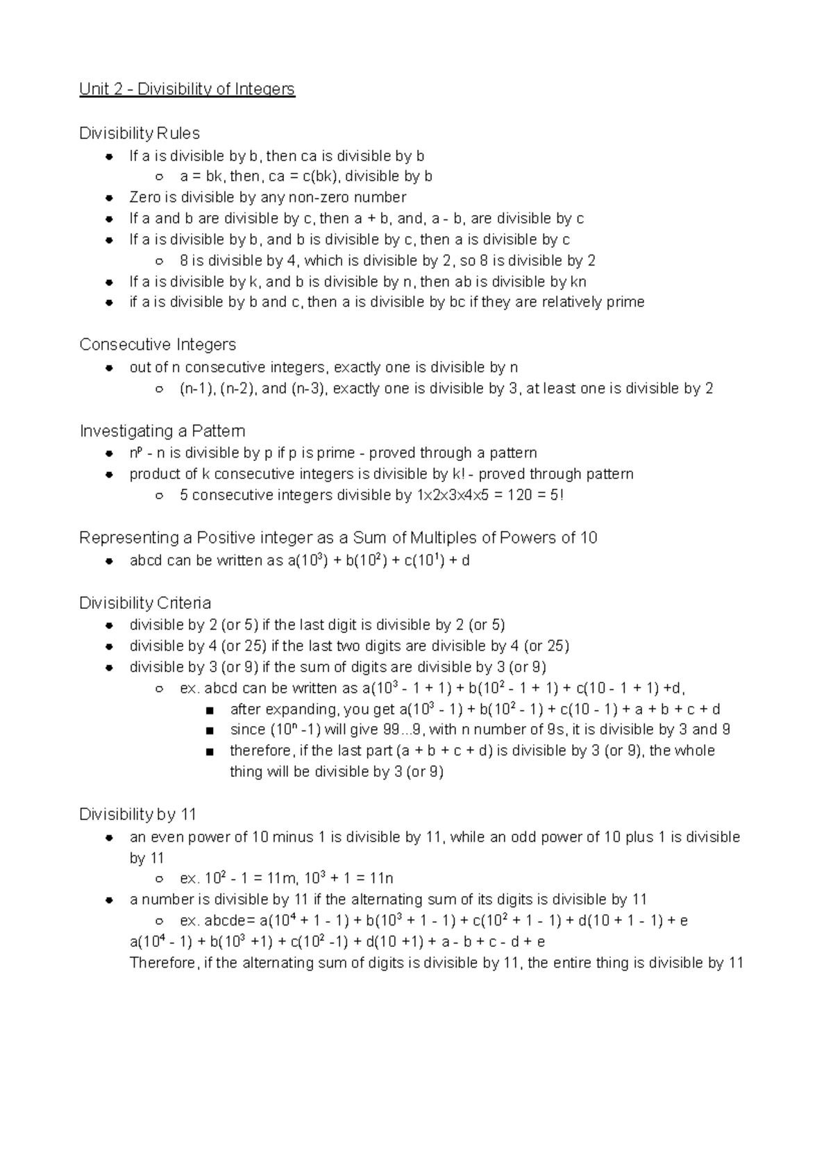 Math - Class 10 Math exam notes - Equivalent Linear Relations and ...