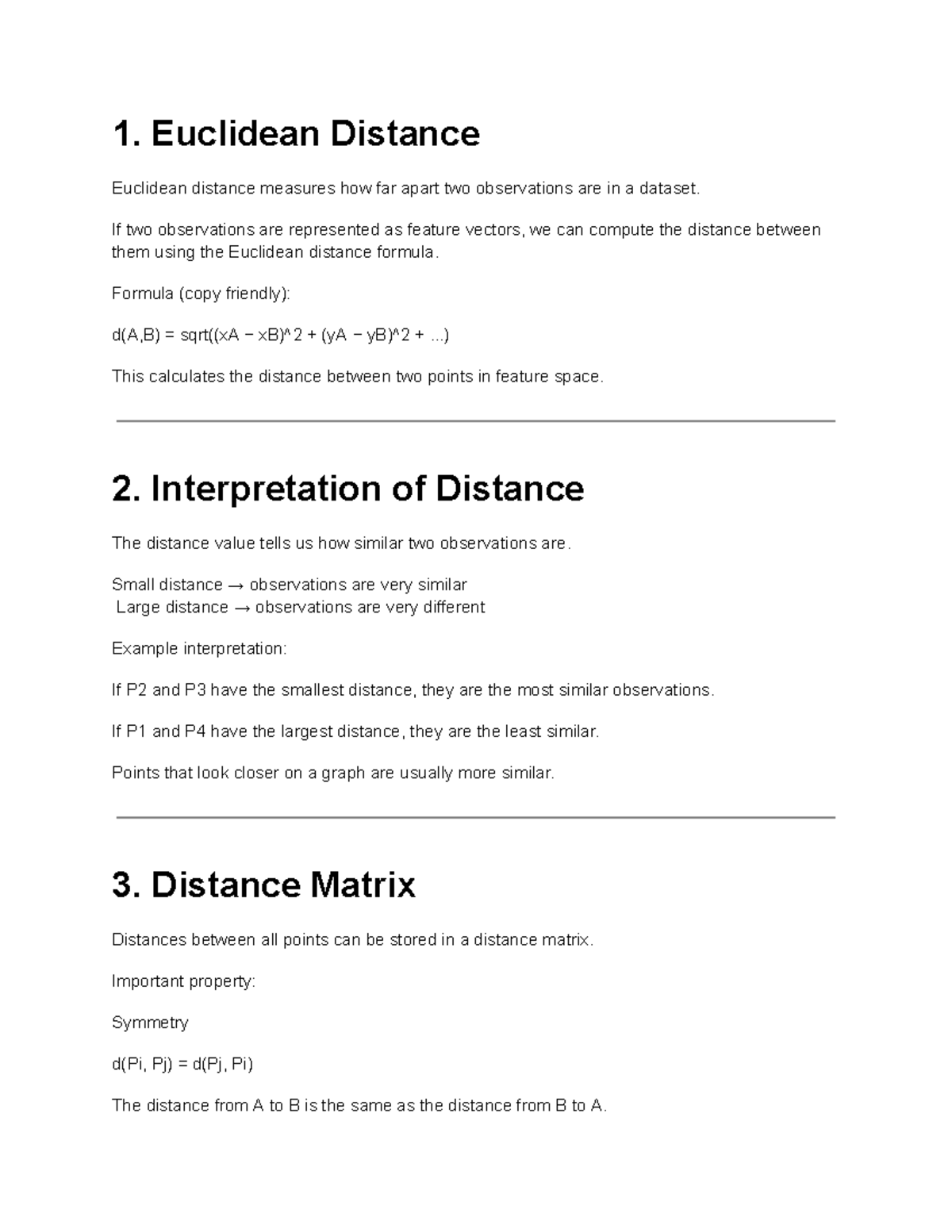CITM618 Lecture 8 - Understanding Euclidean Distance and Clustering ...