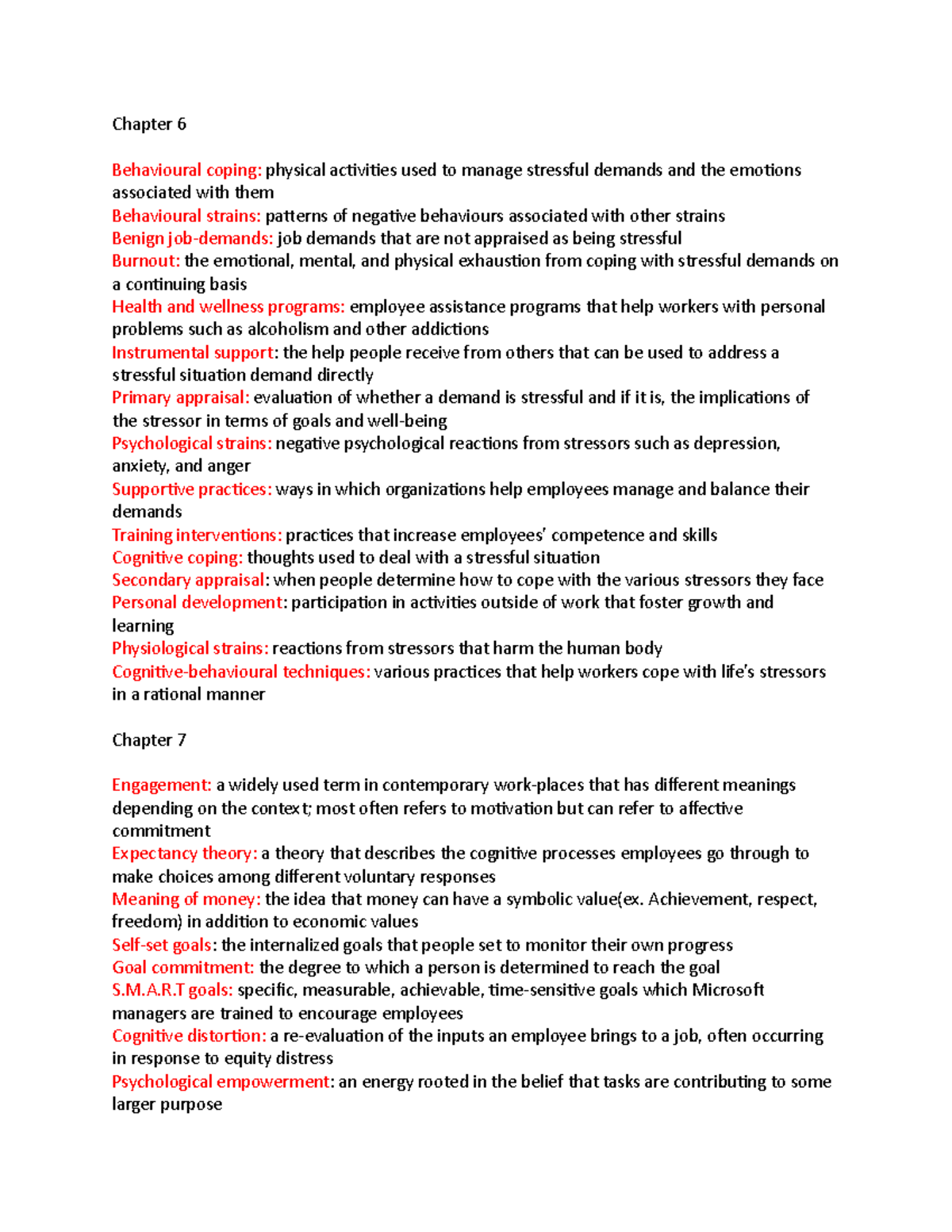 2181 Final Exam Study Guide: Key Definitions and Concepts - Studocu
