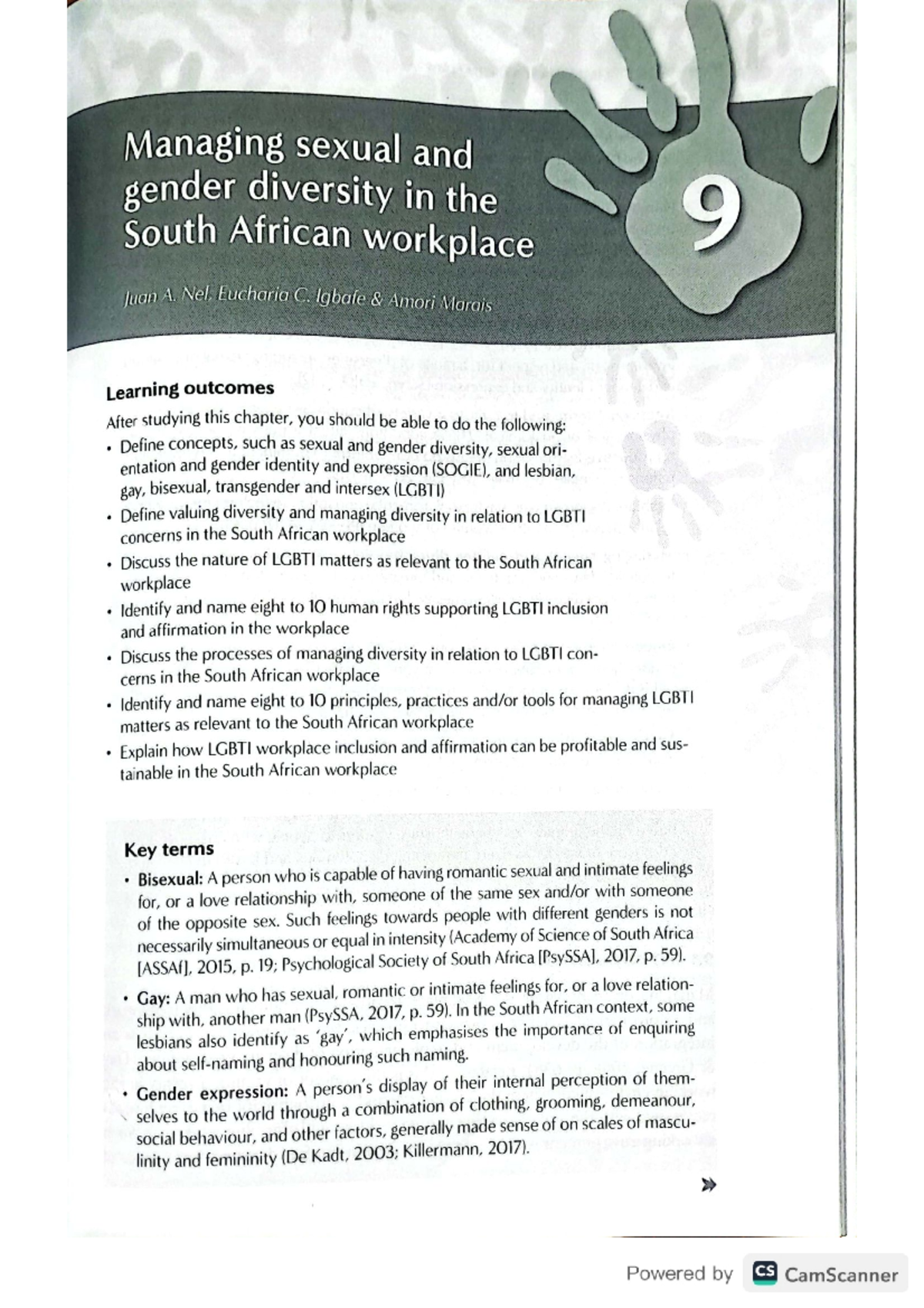 Ch9. managing sexual and gender diversity in the southern African ...