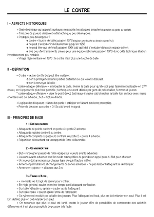 Hand théorie - cours - Hand théorie Au hand tout se joue sur l ...