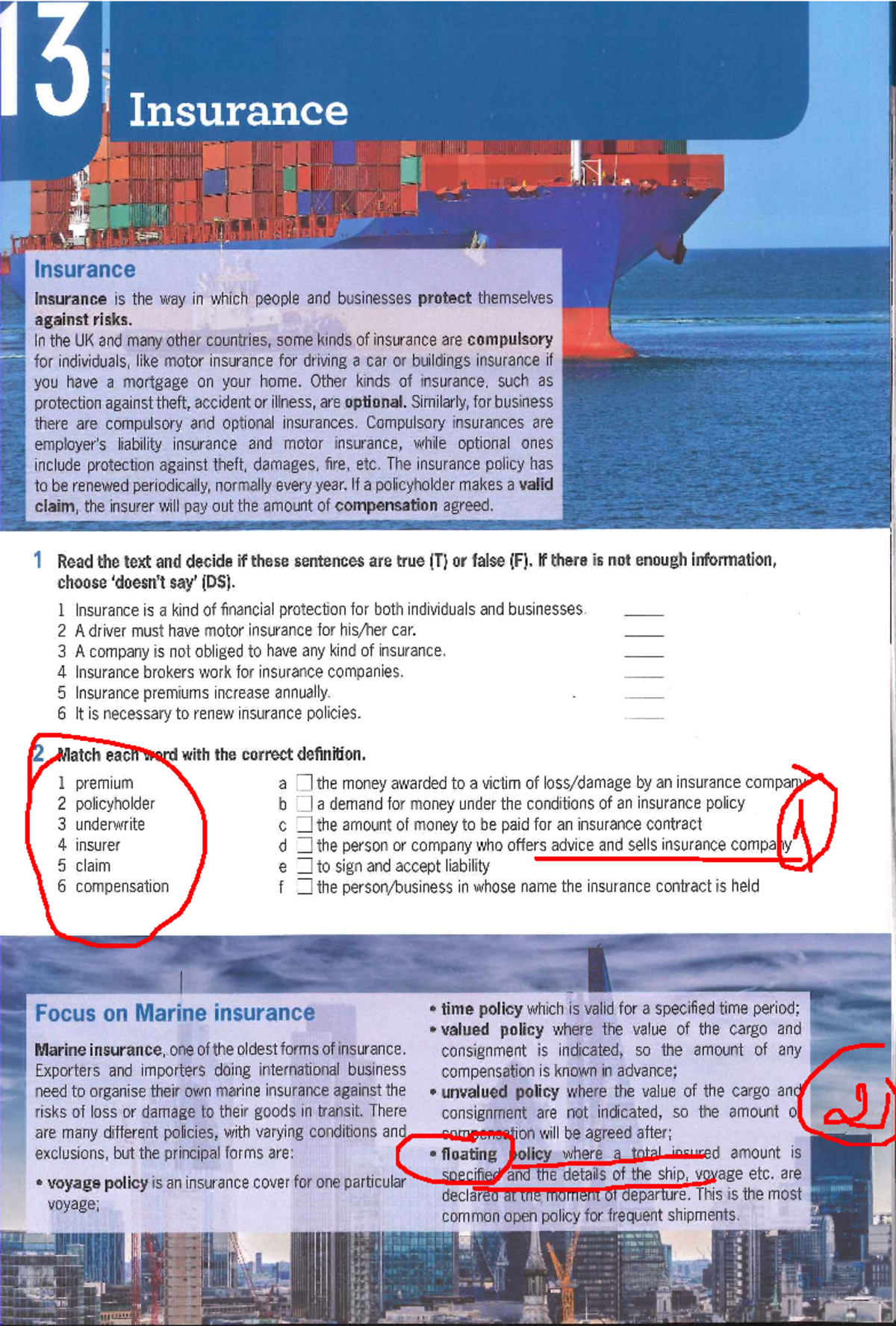 Insurance B8: Understanding Compulsory and Optional Coverage - Studocu