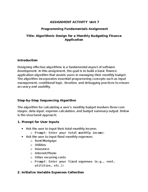 Python Programming - Study Notes & Assignments - Studocu