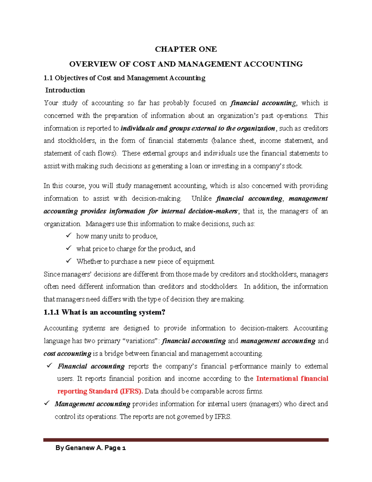 CMA II Cost Variance Assessment and Management Assignment - Studocu