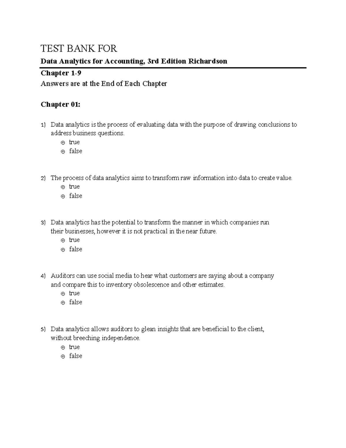 Data Analytics and Audit Procedures: Key Concepts and Standards (ACCT ...