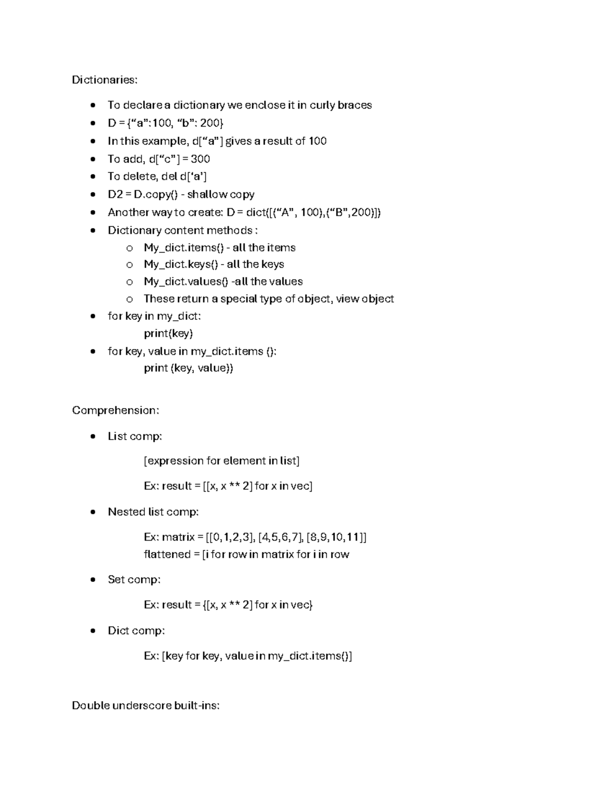 CIS.1500 Final Exam - Comprehensive Summary of Course Material - Studocu