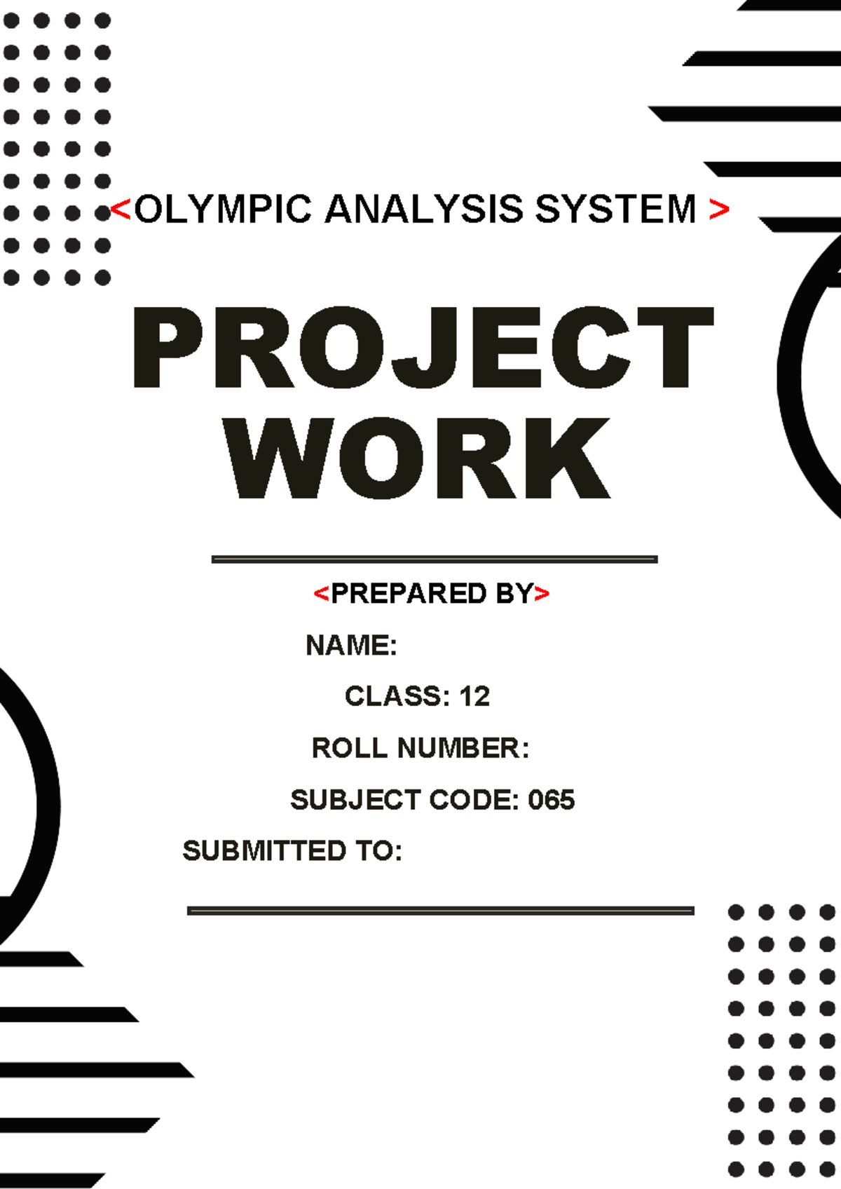 IP Project 065: Olympic Games Analysis System Final Report - Studocu
