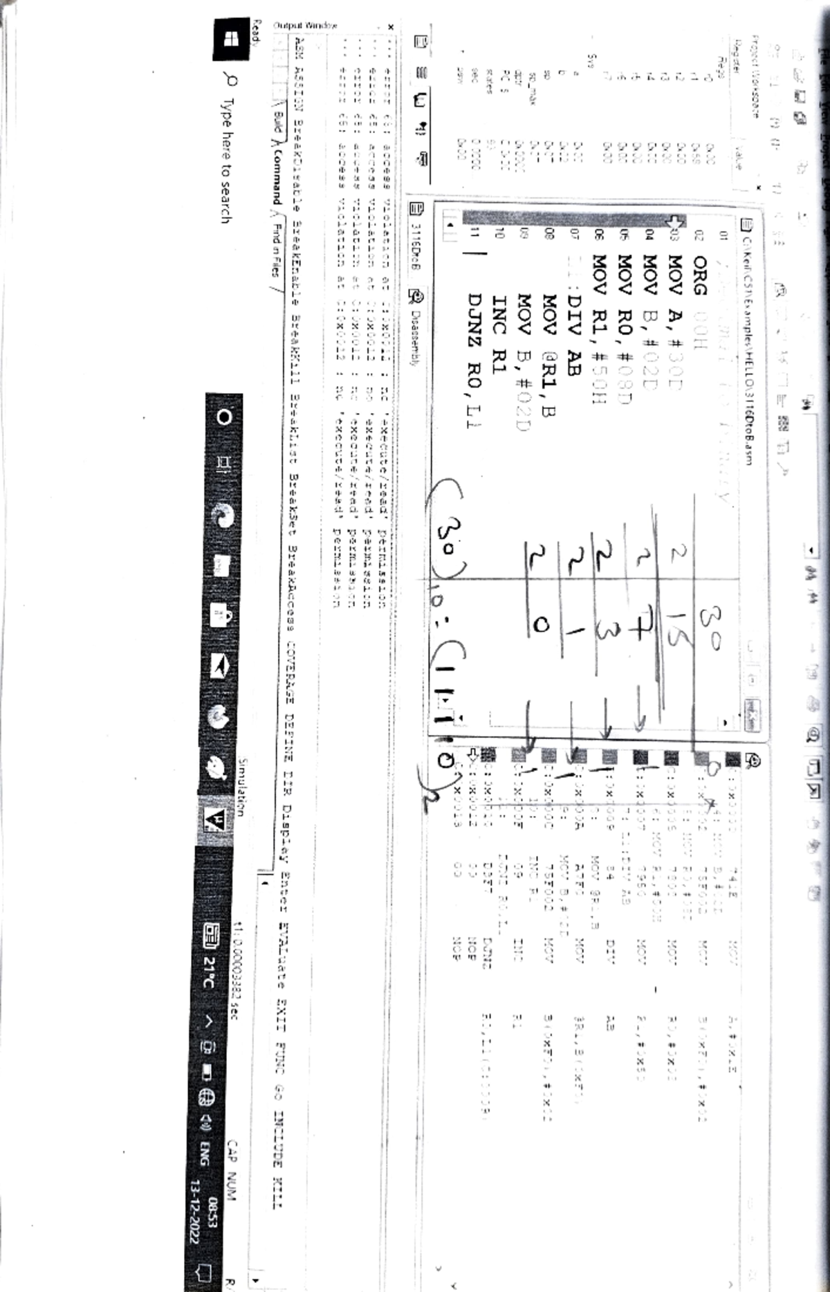 Adobe Scan Dec 13, 2022 - assembly language codes - 11 Project ...