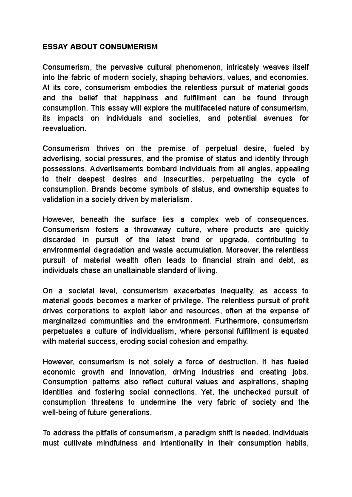 The Crucial Role of Insurance in Financial Stability: An Essay - Studocu