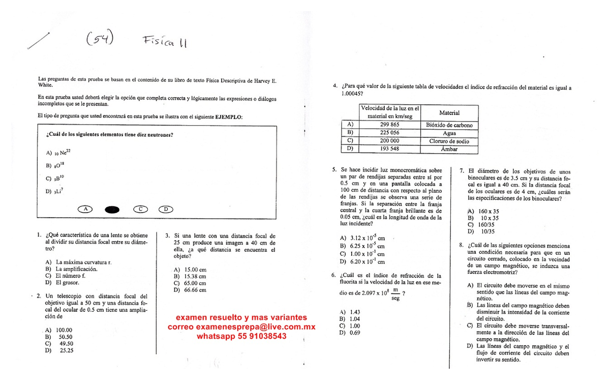 Guías para Preparación Abierta Plan 33 - Física II - Studocu