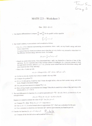 Math223 Worksheet 4 - SKI PM 13. fly xt2xy a f 1 292 Because x and y ...